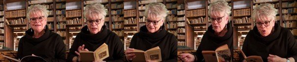 Readings for adults over coffee at Bibliotheek Benoordenhout