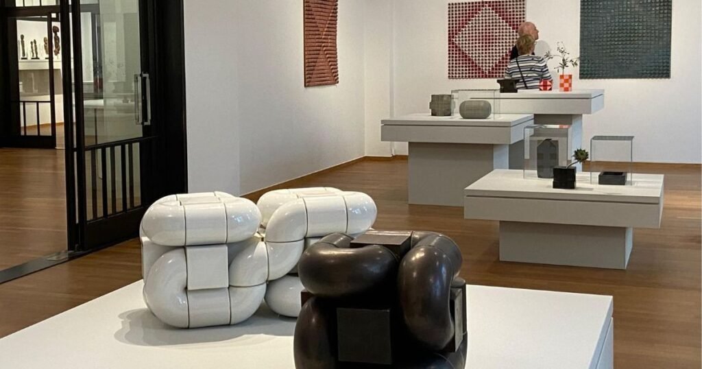 Jan van der Vaart ceramics on display