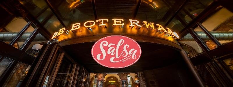 Free salsa lessons followed by late dancing at Boterwaag