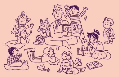 Fortnightly PeuterPret storytime and simple crafts