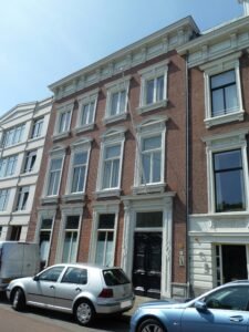 Townhouse at Nassauplein in the Archipelbuurt, The Hague