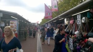 Stalls at the Haagse Markt, The Hague