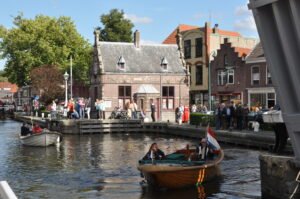 The lock (sluis) in Leidschendam