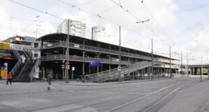 Parking garage at Den Haag Centraal